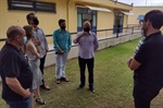 Serão construídos muro e novas salas de aula na unidade