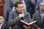 Padre Ronaldo Guarelli, representando a Diocese de Piracicaba