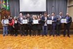 Homenageados com o destaque legislativo