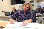 Márcia Pacheco na 42ª reunião ordinária, em 19.ago.2013