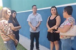Gustavo Pompeo conheceu instalações da escola, acompanhado pelo corpo docente da unidade