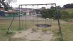 Vereador constatou precariedade do parque infantil