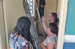 Entre as melhorias está a pintura interna e externa, reparo de rachadura superficiais e adaptação de almoxarifado