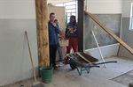 Entre as melhorias está a pintura interna e externa, reparo de rachadura superficiais e adaptação de almoxarifado