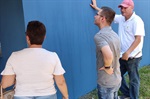 Entre as melhorias, estão a pintura da fachada, a pintura interna, a instalação de rodapé e a impermeabilização da caixa d'água