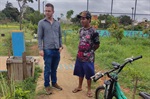 Morador pede que seja construída pista de caminhada no local