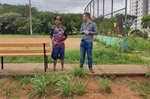 Morador pede que seja construída pista de caminhada no local
