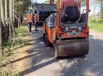 Operação tapa-buraco em estrada no Nova Suíça foi tema de solicitação do vereador Gilmar Rotta à secretaria municipal de Obras
