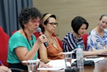 Solenidade de abertura reuniu vereadoras e representantes do poder público e de entidades envolvidas na luta pelo fim da violência contra as mulheres