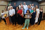 Cerimônia de entrega do Título de Cidadão Piracicabano ao Dr. Rafael Guena Jardim de Camargo, realizada na Câmara na noite desta sexta (25), congregou amigos e familiares 