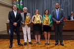 Reunião solene dos 40 anos da academia "Water Center"