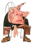 2001 1º Lugar | Caricatura Luis Carlos Fernandes - São Caetano do Sul (SP)