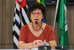 A vereadora Rai de Almeida presidiu a reunião do grupo de trabalho