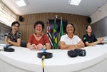 A vereadora Rai de Almeida presidiu a reunião do grupo de trabalho