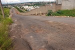 Fotos da rua Adriana Fessel Duarte, no Jupiá, foram encaminhadas a Pedro Kawai por moradores do bairro