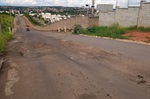 Fotos da rua Adriana Fessel Duarte, no Jupiá, foram encaminhadas a Pedro Kawai por moradores do bairro