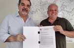 Carlos Beltrame (à esquerda) e Gilmar Rotta