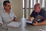 Carlos Beltrame (à esquerda) e Gilmar Rotta