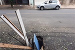 Imagem mostra como estava a boca de lobo localizada na travessa Dom Luiz de Bragança, na Vila Rezende