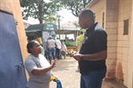 Thiago Ribeiro visitou o bairro Paulista nesta sexta-feira (10) e conversou com moradores e comerciantes