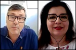 Pedro Kawai e Juliana Previtalli