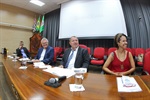 Da esquerda para a direita: Pedro Kawai, Palmiro Romani, Zezinho Pereira e Sílvia Morales