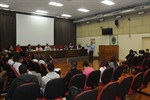 Estudantes foram recepcionados por Mario Betiol, chefe de gabinete de Paulo Campos, autor do convite