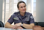 Câmara recebe a visita da 1ª mulher a comandar o 10º BPMI