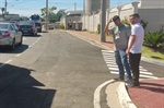 Vereador Gustavo Pompeo em visita ao Condomínio Paladino, no Bairro Piracicamirim