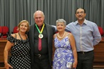 Tomás Aparecido Lucas dedicou a Medalha de Mérito Legislativo aos voluntários e colaboradores do evento e também às crianças com deficiência