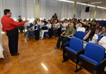 Rubens Gil - palestra aos alunos da ETEC