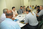 Comandos da Guarda Civil e da Polícia Militar participaram da reunião