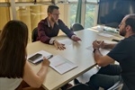 Vereador Gustavo Pompeo (Avante) se reuniu com a secretária Jane Franco