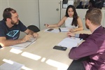 Vereador Gustavo Pompeo (Avante) se reuniu com a secretária Jane Franco
