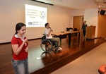 Evento contou com tradução simultânea em Libras (Linguagem Brasileira de Sinais)