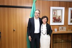 Comitiva apresentou proposta ao ministro da Educação nesta quinta-feira (13)