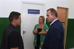 Comitiva foi recepcionada no CCZ e sala da presidência da Câmara