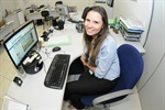 Ela cursa Rádio, TV e Internet na Unimep