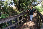 Ponte detonada prejudica moradores do Diamante e Altos de Piracicaba