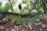 Ponte detonada prejudica moradores do Diamante e Altos de Piracicaba