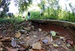 Ponte detonada prejudica moradores do Diamante e Altos de Piracicaba