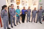 Cerimônia de leitura e entrega do quadro alusivo à moção de aplausos ao 16º Grupamento de Bombeiros - Piracicaba aconteceu no espaço "Prudente de Moraes", no Hall do Salão Nobre da Câmara