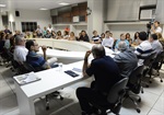 Reunião com moradores do Castelinho