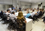 Reunião com moradores do Castelinho