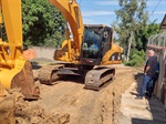 Obras nas ruas Rosa Francelina de Abreu e Jovino carlos tiveram início na semana passada