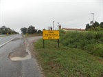 entrada bairro Lago Azul 