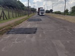 Foto mostra como ficou via no Unileste após o serviço