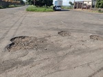 Foto de março mostra como estavam as vias do bairro
