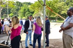 RMP: vereador participa da inauguração da praça das bandeiras