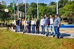 RMP: vereador participa da inauguração da praça das bandeiras